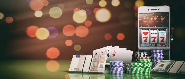 Evolution Gaming baccarat table with player and banker hands